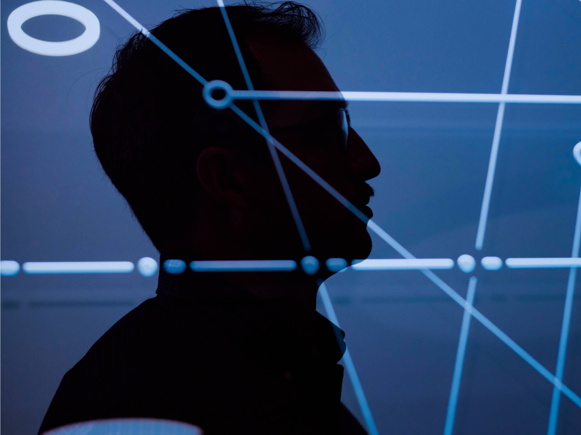 Anderson Peck, chief technology officer and co-founder for BAMF Health is pictured at the global headquarters on the Medical Mile in Grand Rapids.